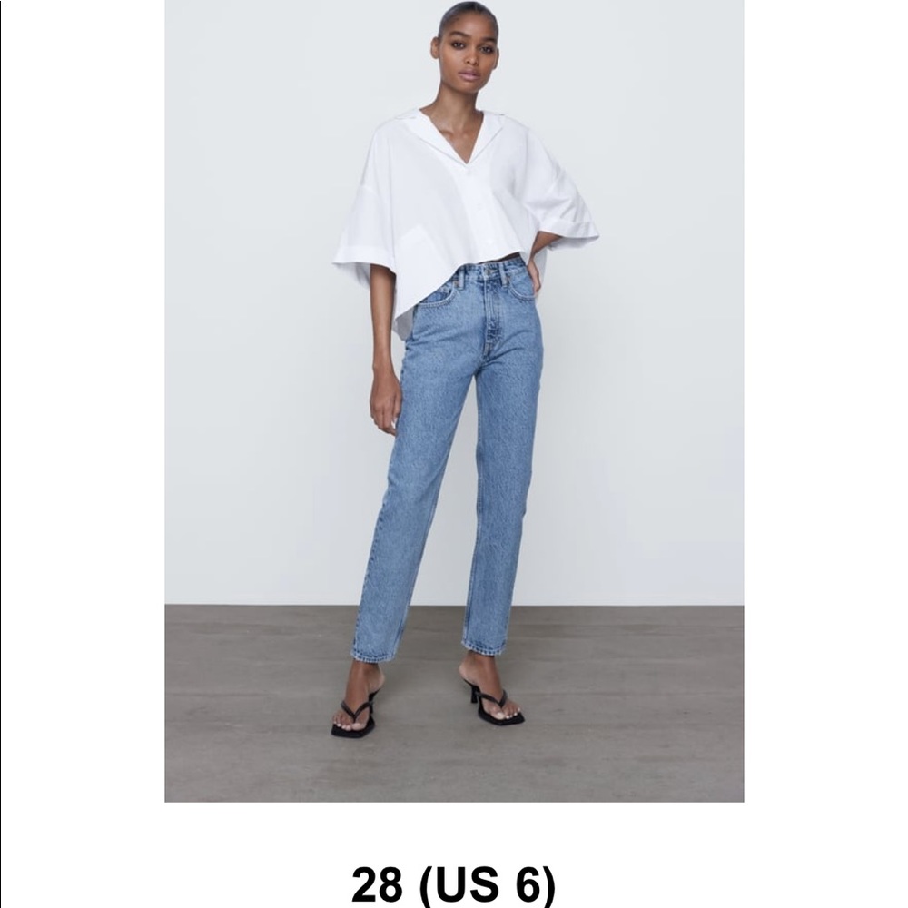 Zara Mom Fit Jeans